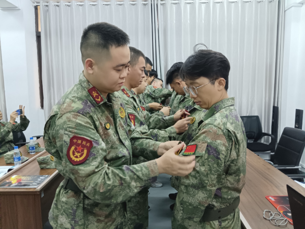 中山市南區(qū)街道等鎮(zhèn)街開(kāi)展2026年基干民兵入隊(duì)訓(xùn)練
